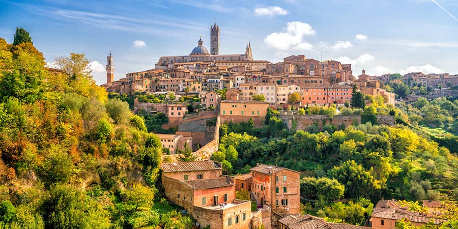 Touring fabulous Siena with a local guide